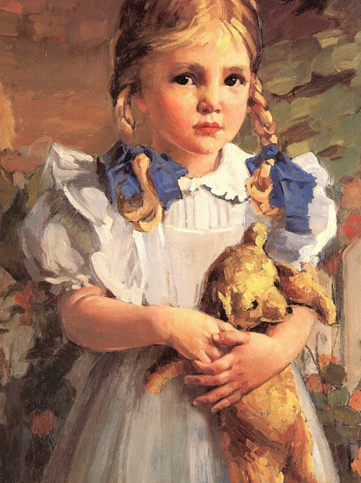Картинка девочка с куклой. Бесси Гувер Вессель. Бесси Гувер Вессель художник. Тропинин портрет девочка с куклой. Вессель, Бесси х. (урожденная Хувер, 1889-1973).