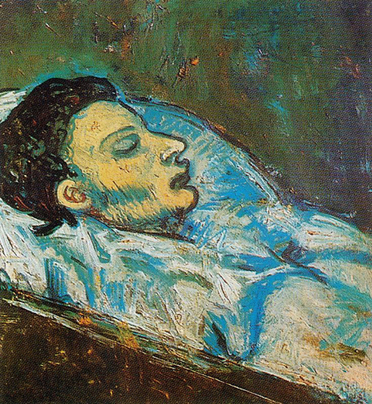 Пабло Пикассо. Смерть Касагемаса