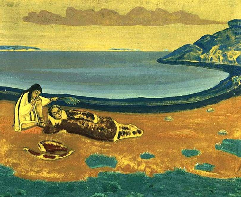 Nicholas Roerich. The rest of the hunter