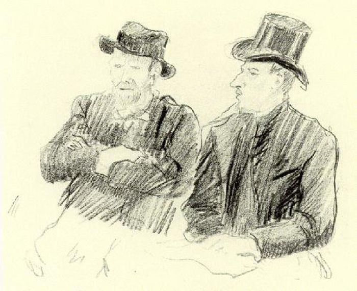 Lucien Pissarro. The Brothers Van Gogh