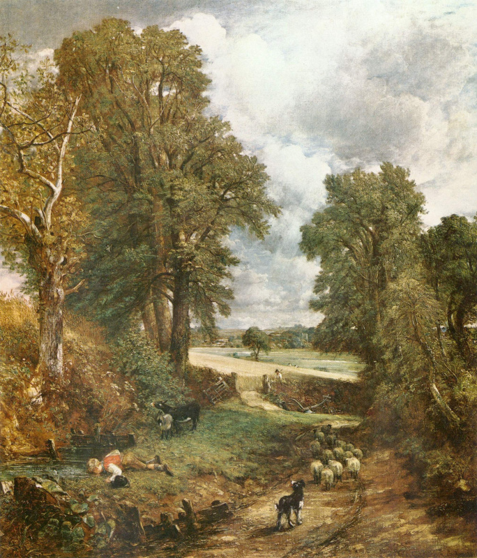 John Constable. Arable land