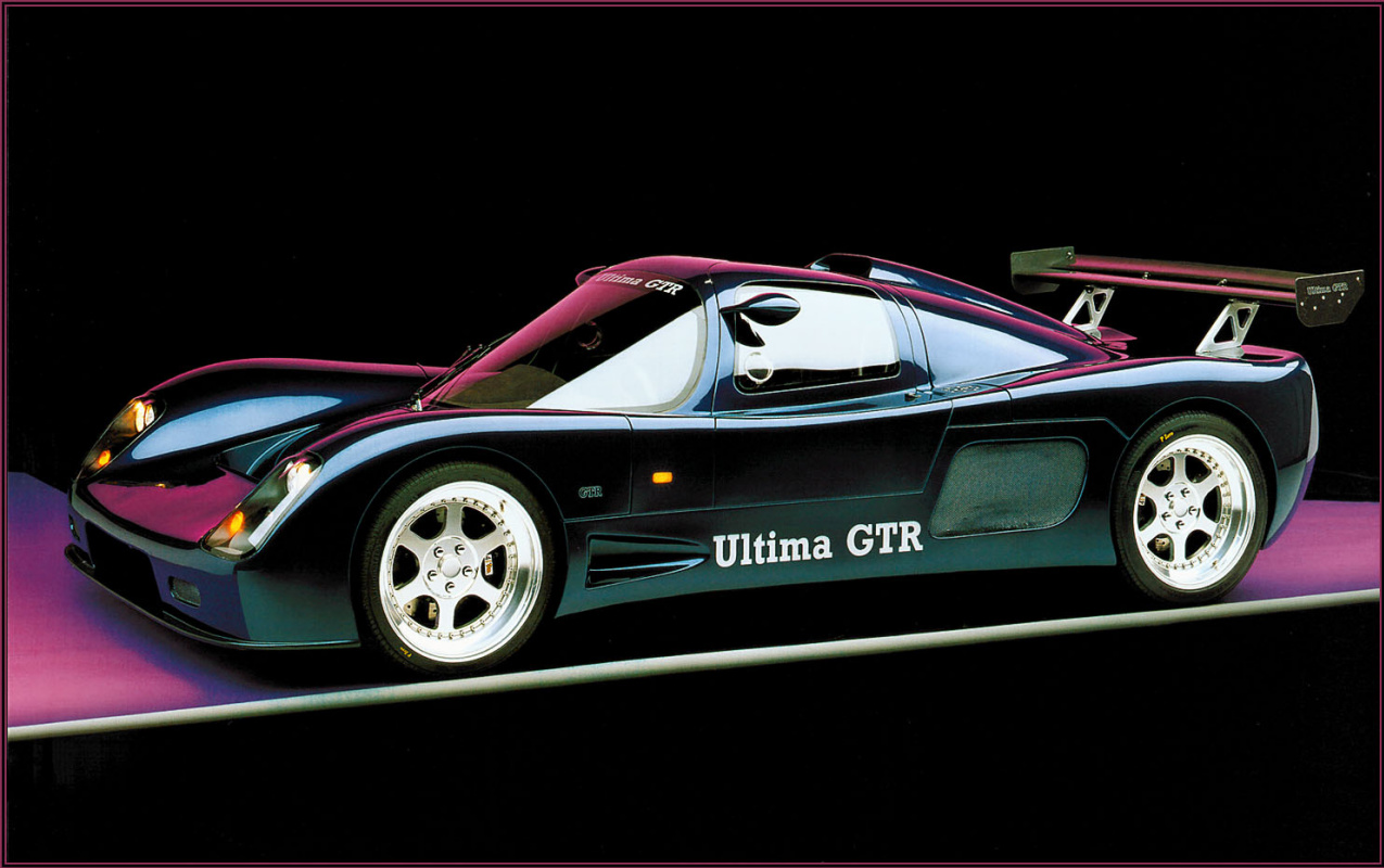 Машины рон. 19 Место: ultima GTR (1999). Кимбалла. Кимбалл в машине.