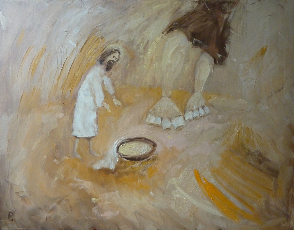 Svyatoslav Svyatoslav Ryabkin Ryabkin. Washing the feet of Judah Washing the feet of Judah