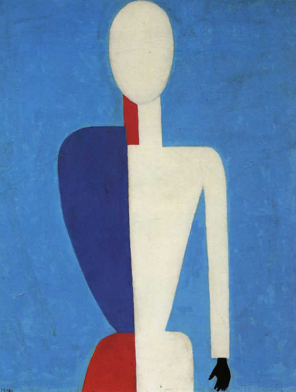 Kazimir Malevich. Half-figure: prototype of a new image