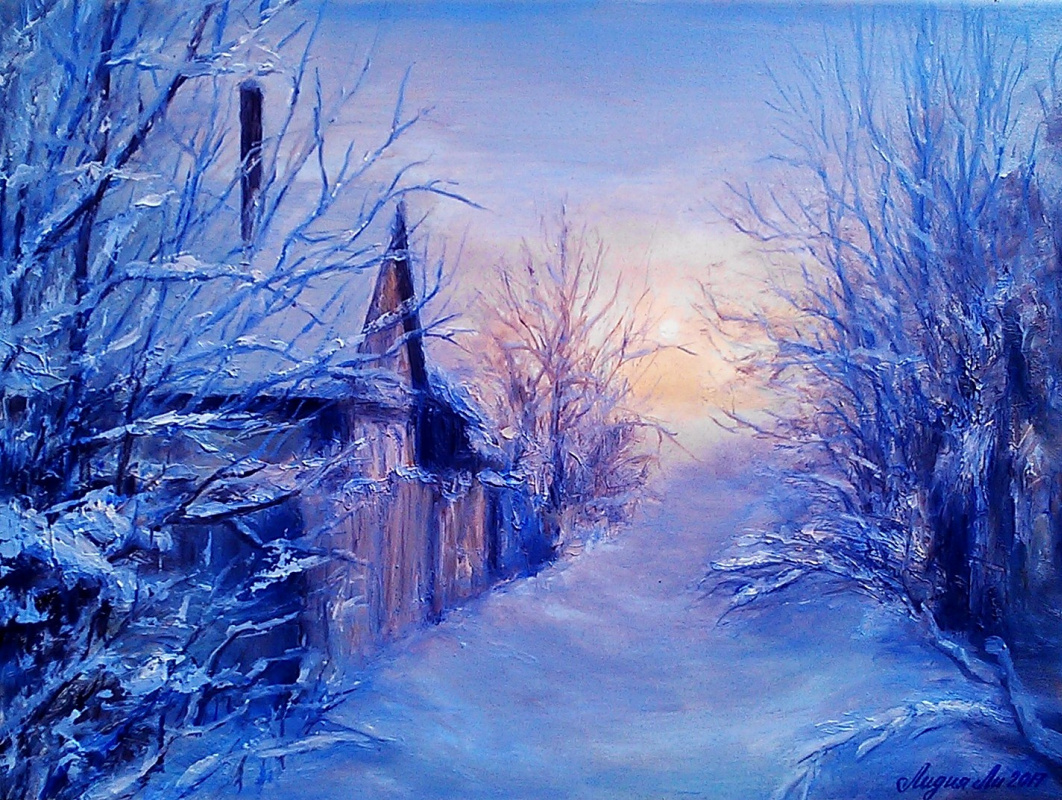 Морозный художник