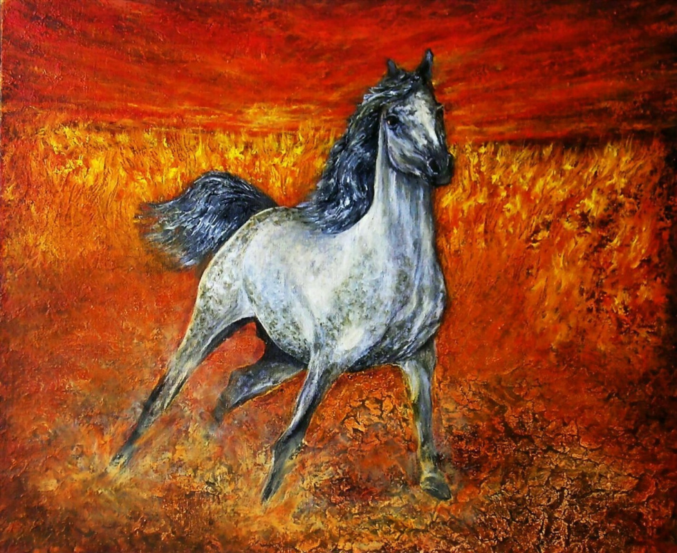 Valery Vladimirovich Pakhomov. Horse