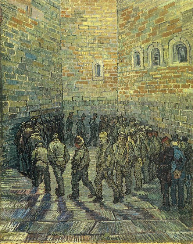 Vincent van Gogh. Prisoners Exercising (After Doré)