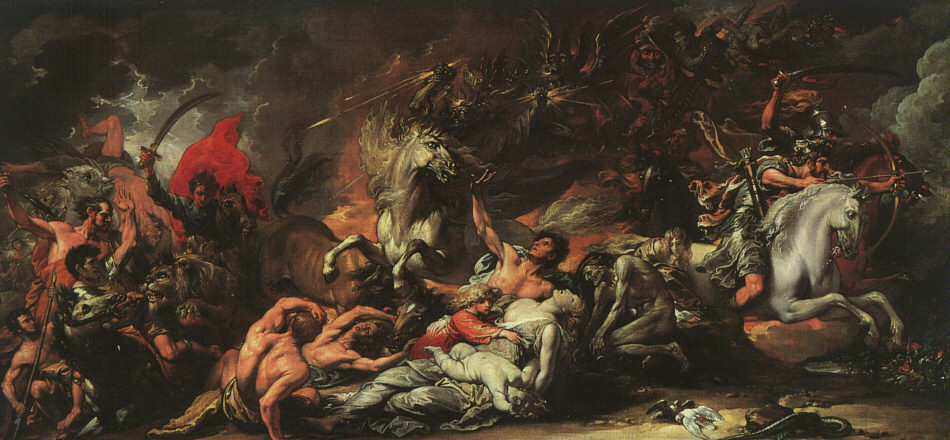 Benjamin West. Death on a pale horse