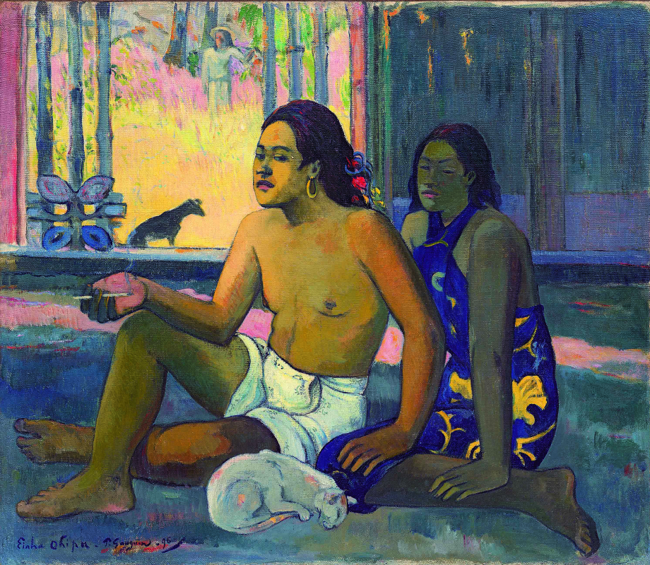 Paul Gauguin. Don't work (the Tahitians in a room)