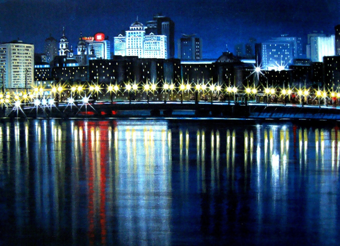 Alex Visiroff. Night city