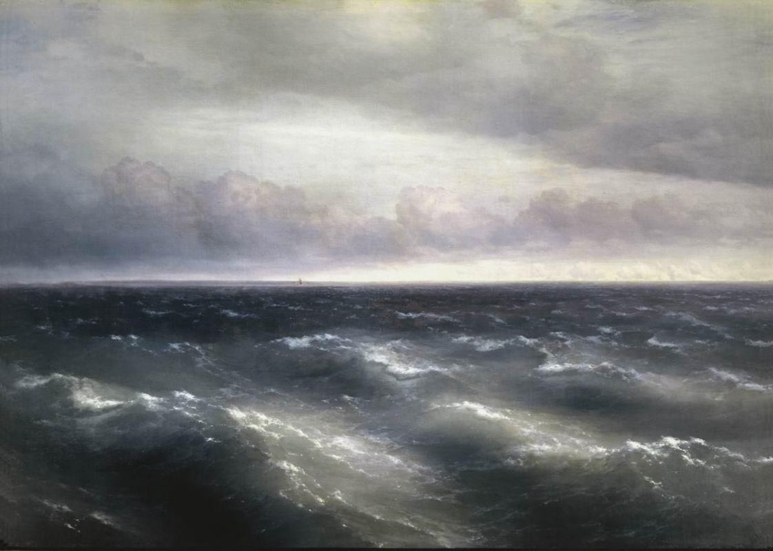 Ivan Aivazovsky. The black sea