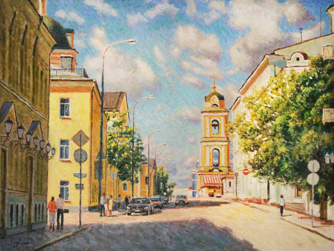 Москва майская картина