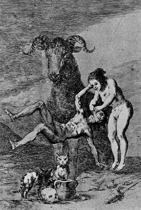 Francisco Goya. Skull