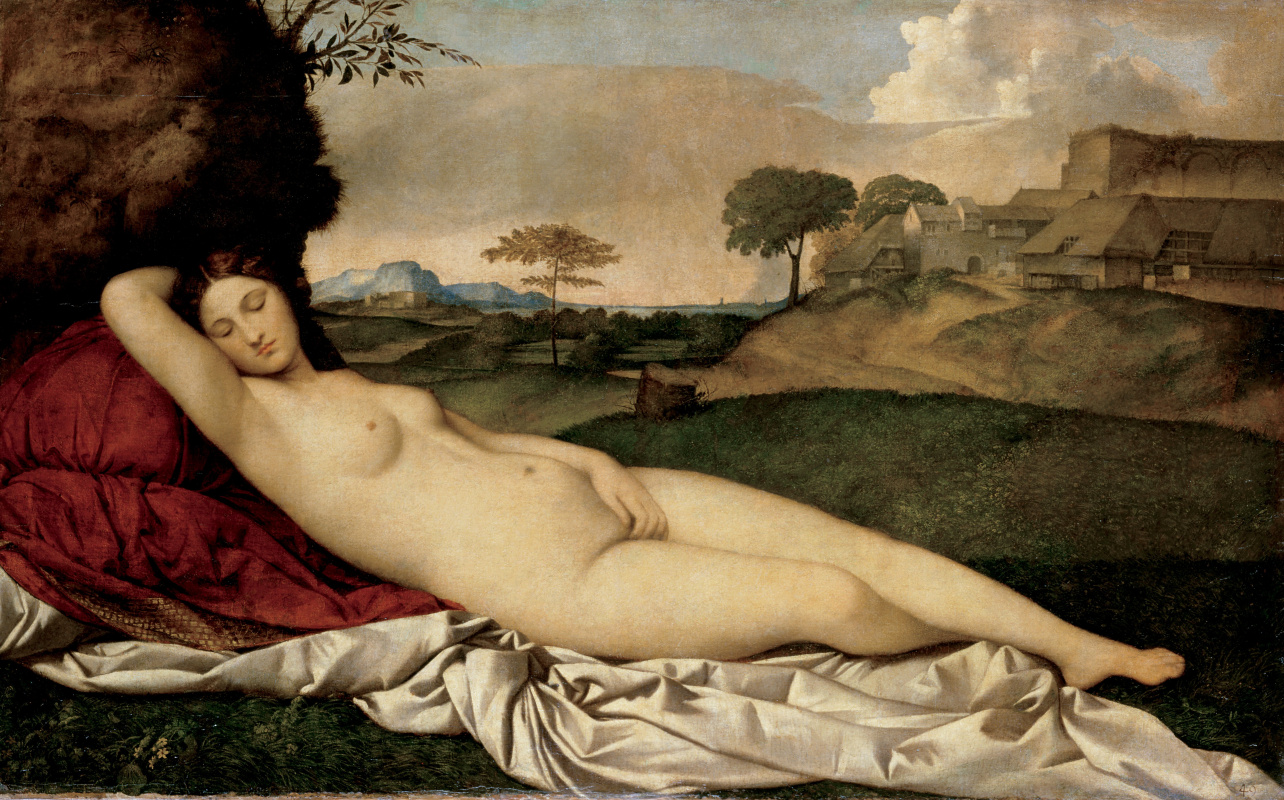 Giorgione. Sleeping venus