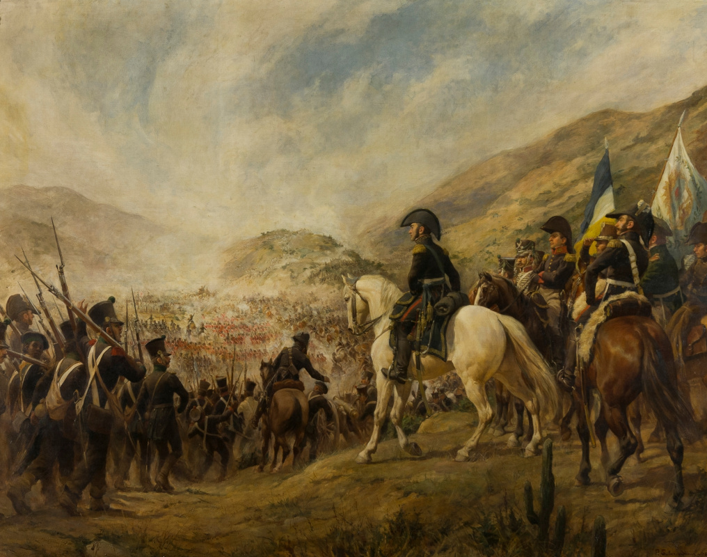 Pedro Subercaseaux. Battle of Chacabuco