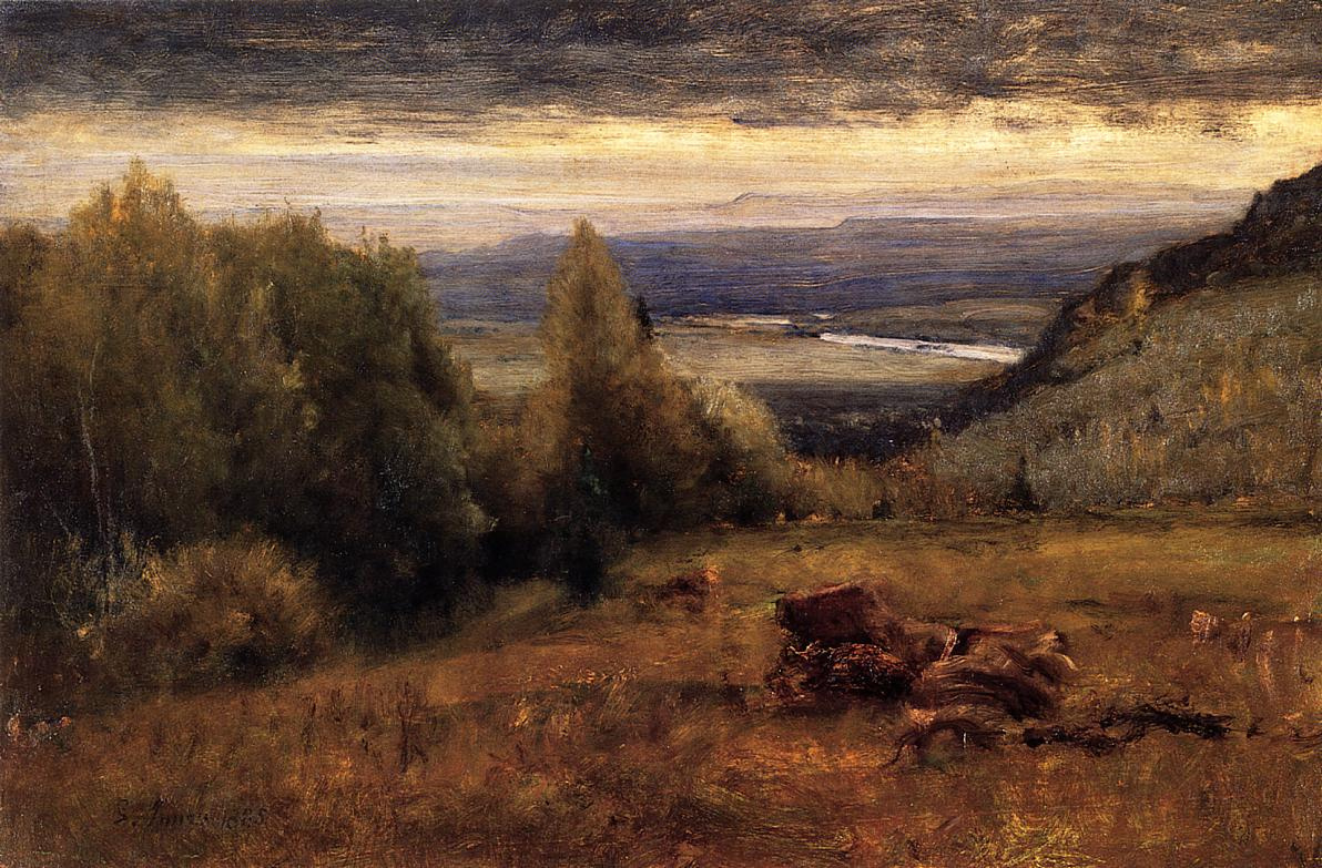 George Innes. From the mountains of Savingy