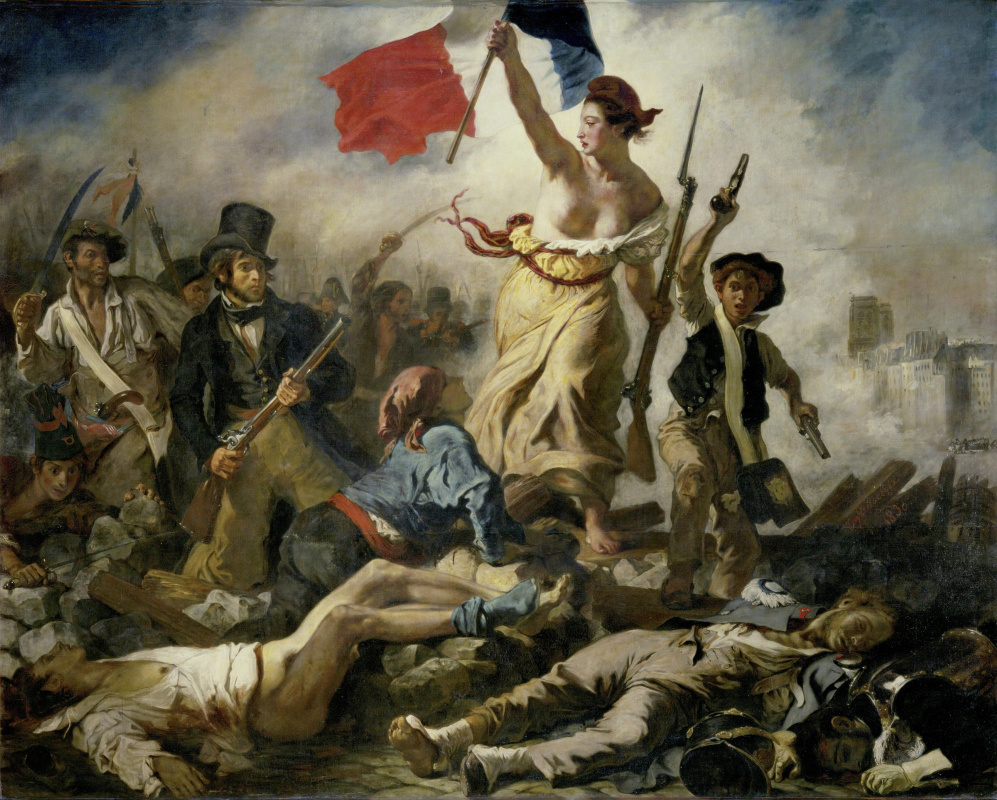 Eugene Delacroix. Liberty leading the people