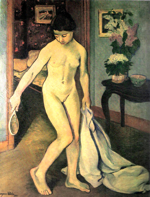 Suzanne Valadon. Nude with mirror