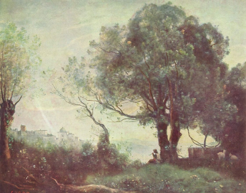 Camille Corot. Landscape Castelgandolfo