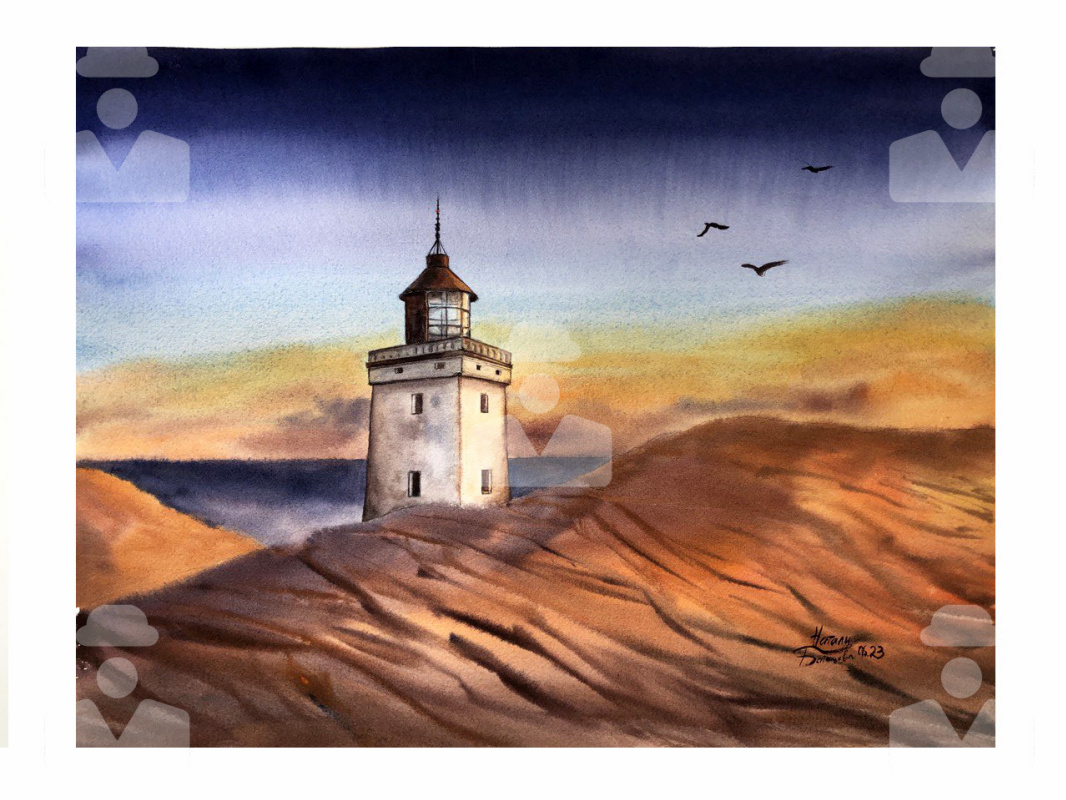 Natalie Batischeva. A lighthouse in the desert