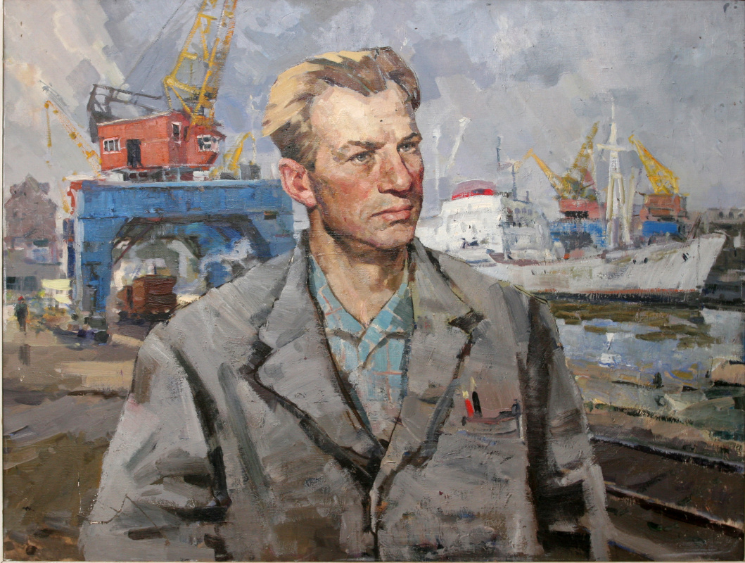Nikolay Petrovich Karjakin. Volokhov. Crane operator trade port