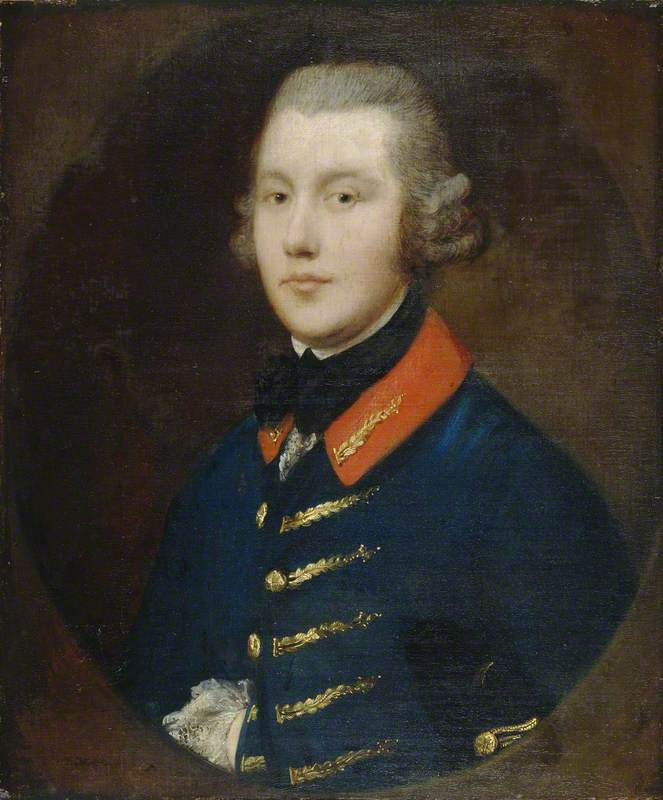 Thomas Gainsborough. Portrait of a young gentleman