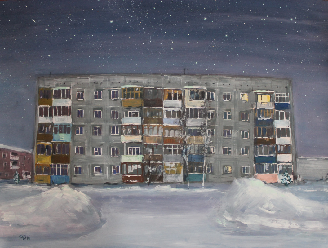 Denis Grigorievich Rusakov. Night