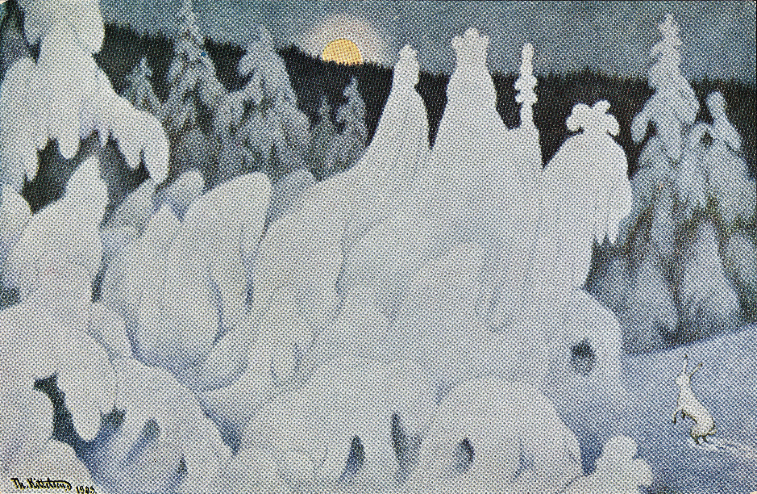 Theodor kittelsen картины