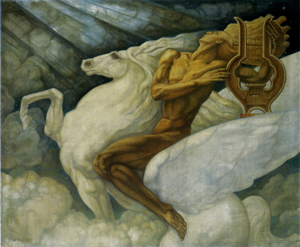 Jean delville сфинкс изображение