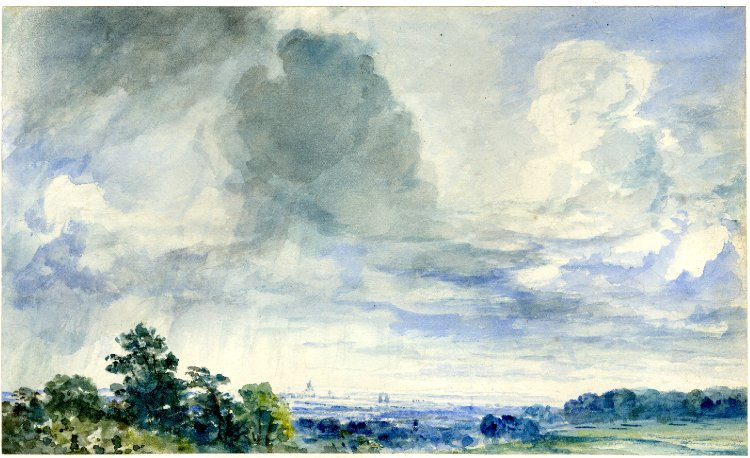 John Constable. Hampstead Heath, overlooking London