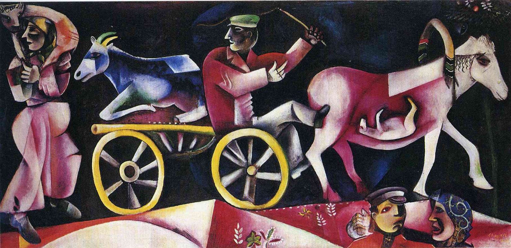Marc Chagall. The cattle dealer