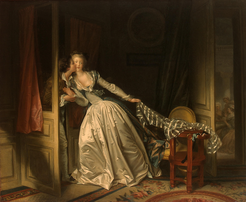 Jean-Honore Fragonard. Stolen kiss
