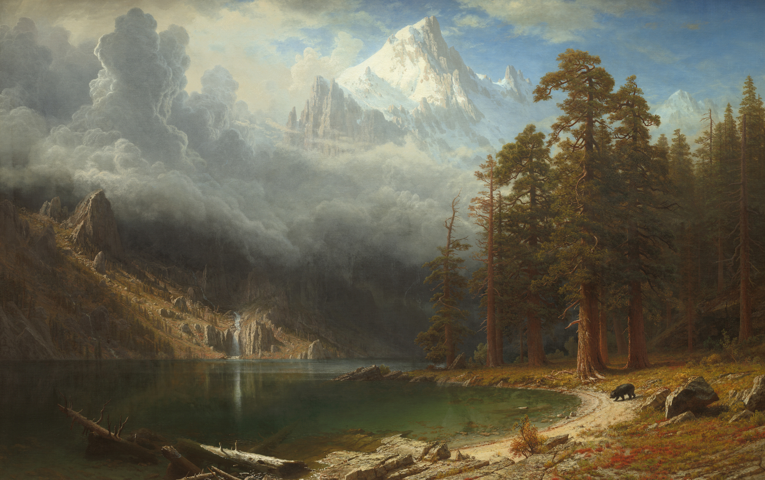 Репродукции Картин Долина Йосемити, 1864 по Albert Bierstadt (1830-1902, Germany) | WahooArt.com