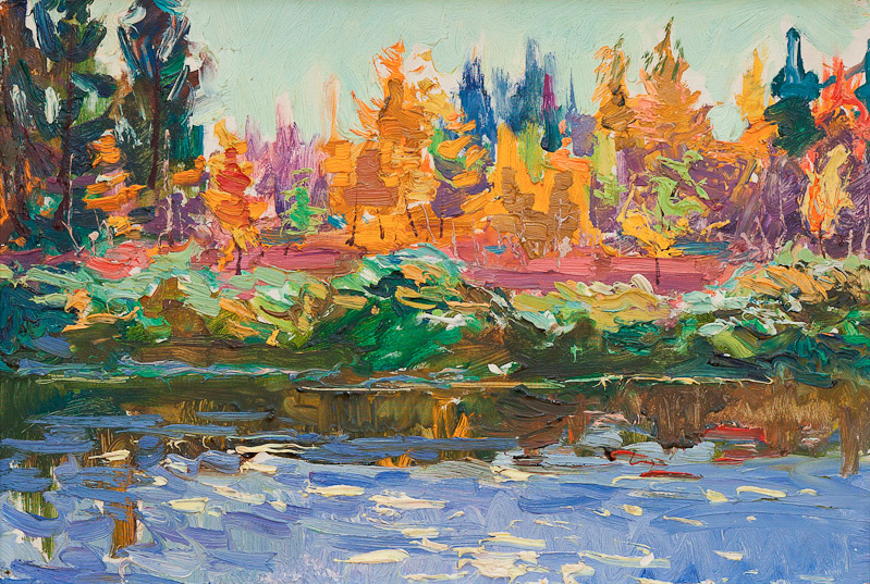 Nikolay Glushchenko. Autumn landscape
