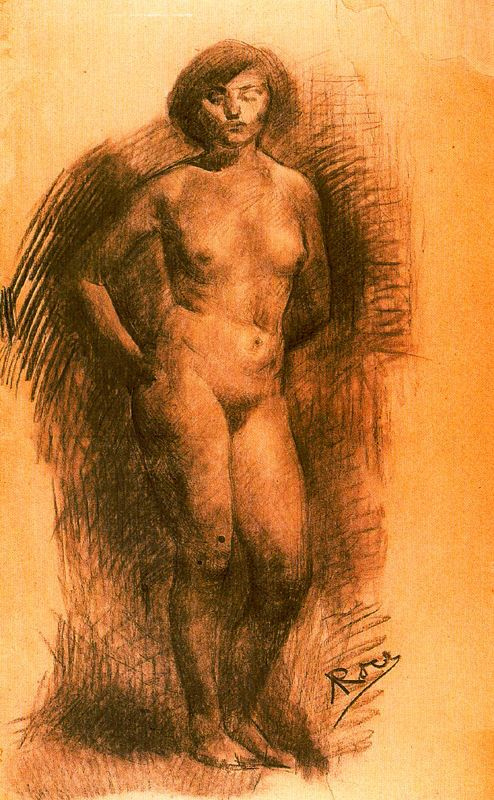 Amadeo Rock. Nude woman
