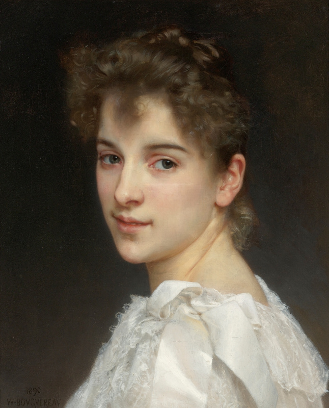 William-Adolphe Bouguereau. Portrait Of Gabrielle