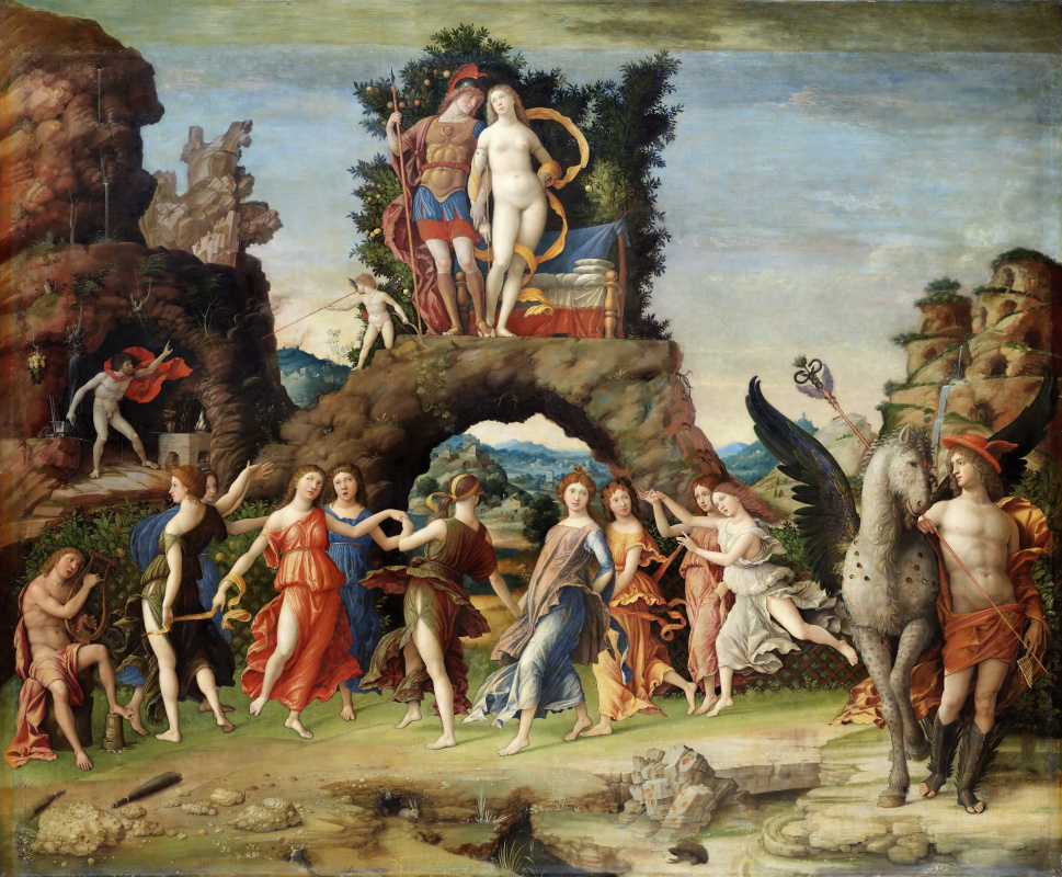 Andrea Mantegna. Parnas