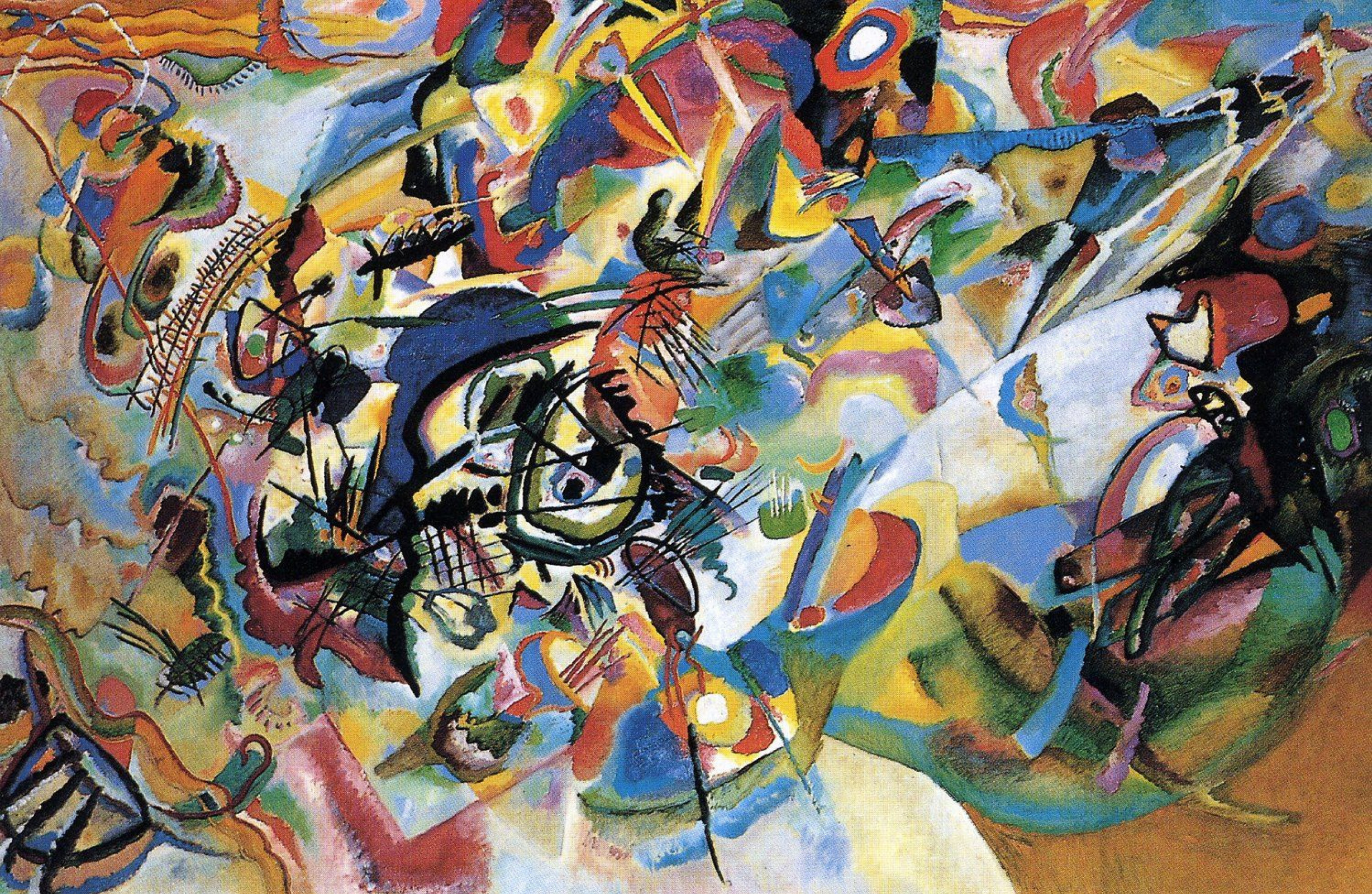 Wassily Kandinsky VII, 1913, 300×200 Descripción de obra |
