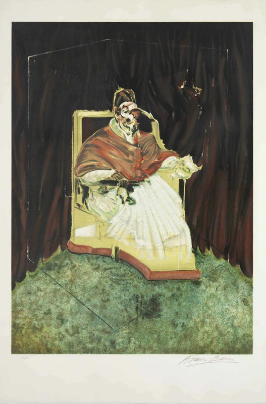 Francis Bacon. Study of Innocent X