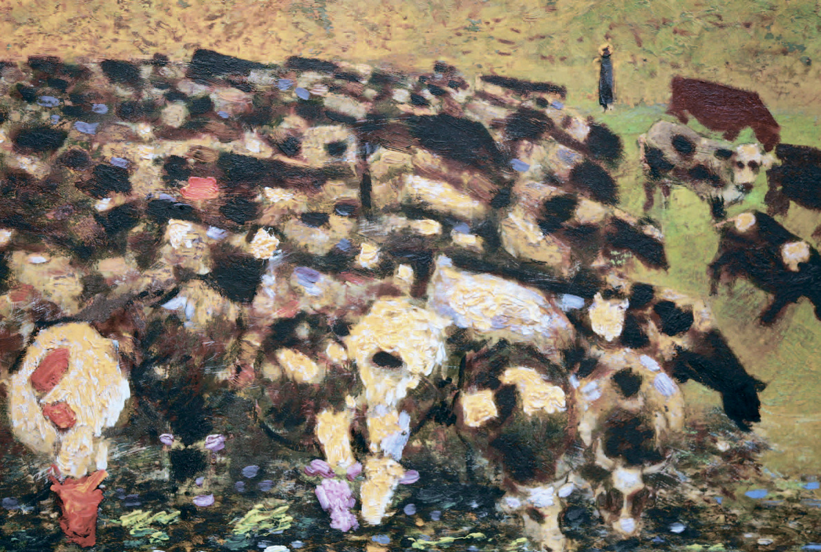 Victor Ivanovich Zaretsky. The herd