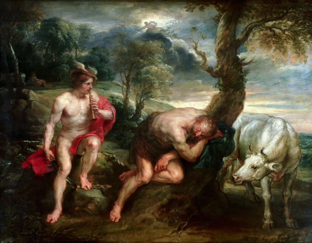 Рубенс Меркурий и Аргус картина