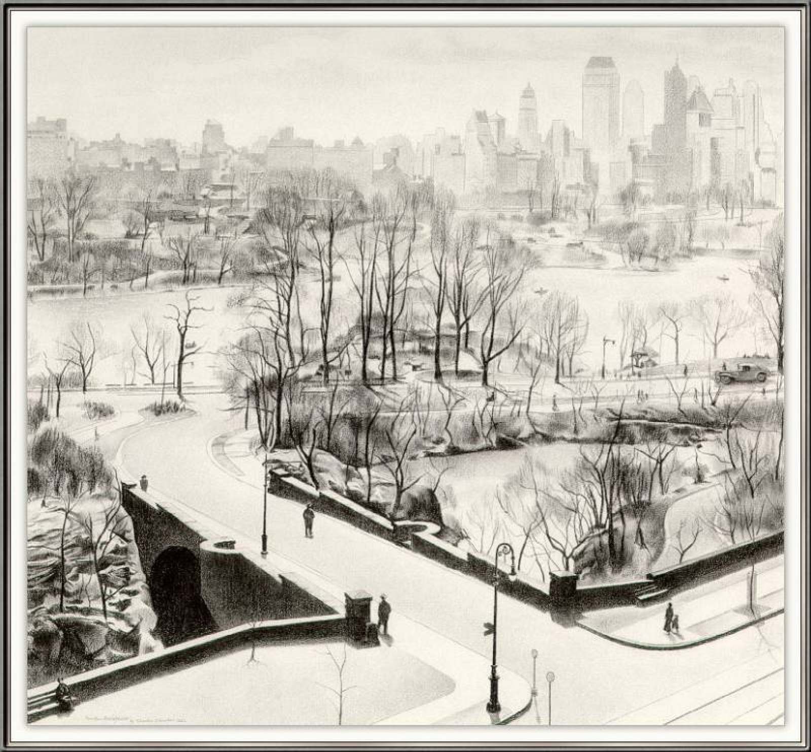 Bethesda Terrace Central Park  Studio 1482 Illustration