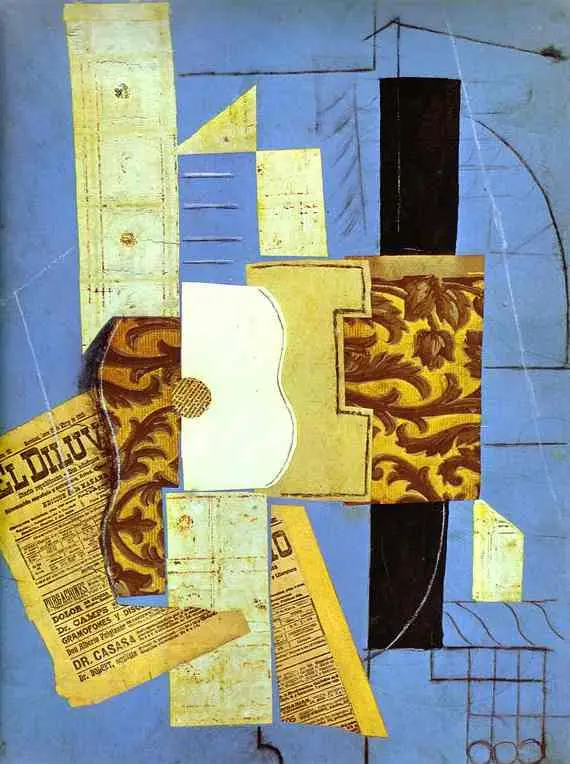 Pablo Picasso. Chitarra