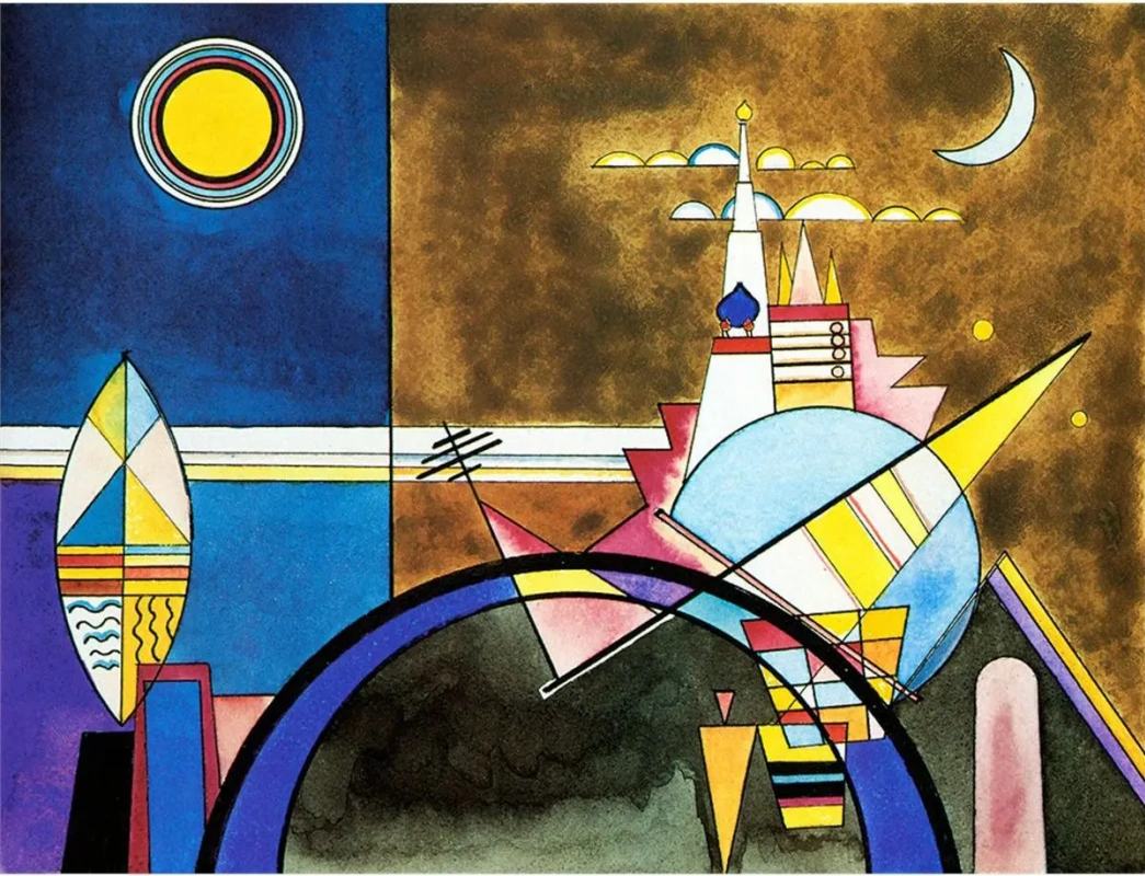 Wassily Kandinsky - The Great Gate of Kiev - 1928