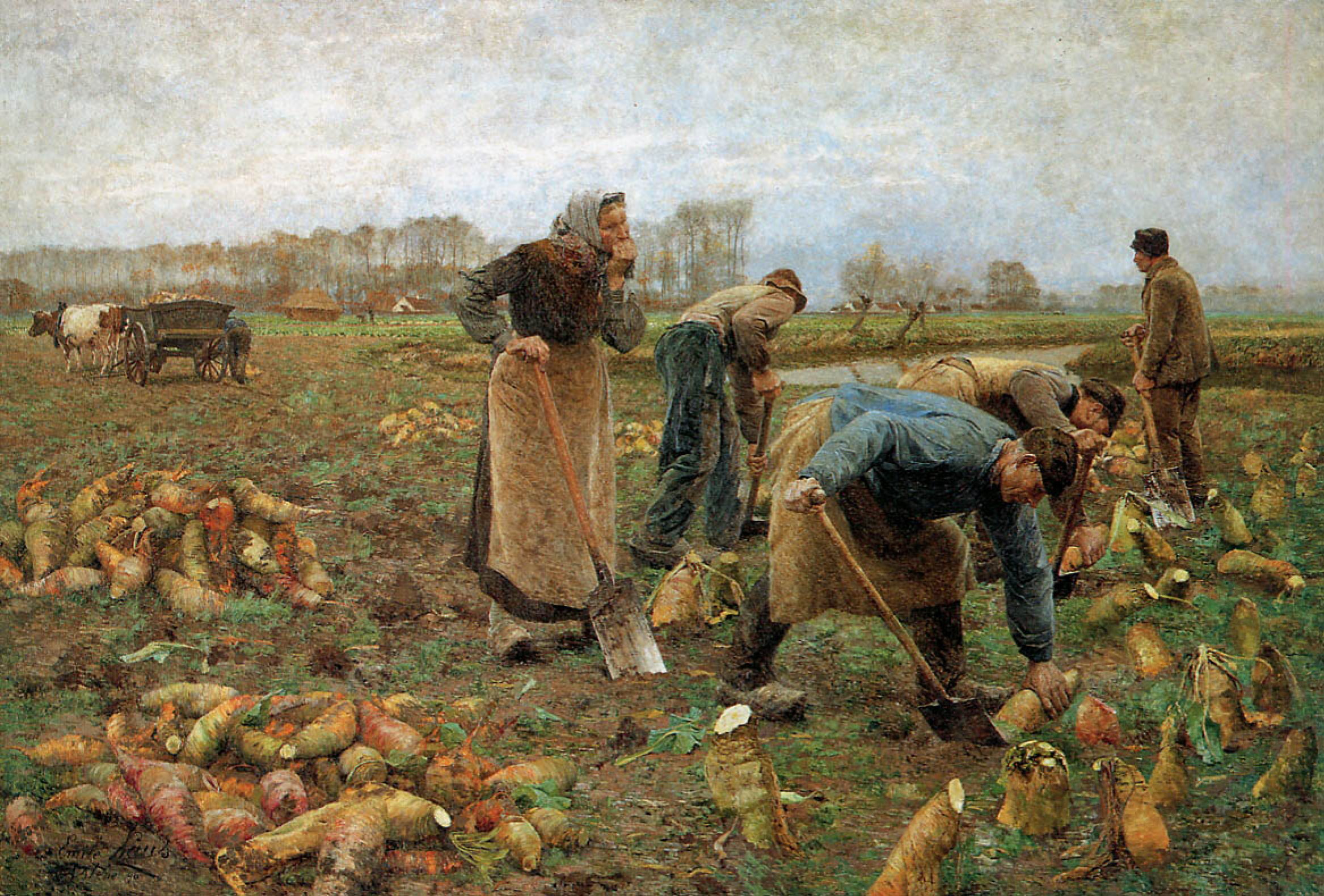Картофель первого урожая. Картофельный бунт 1842.
