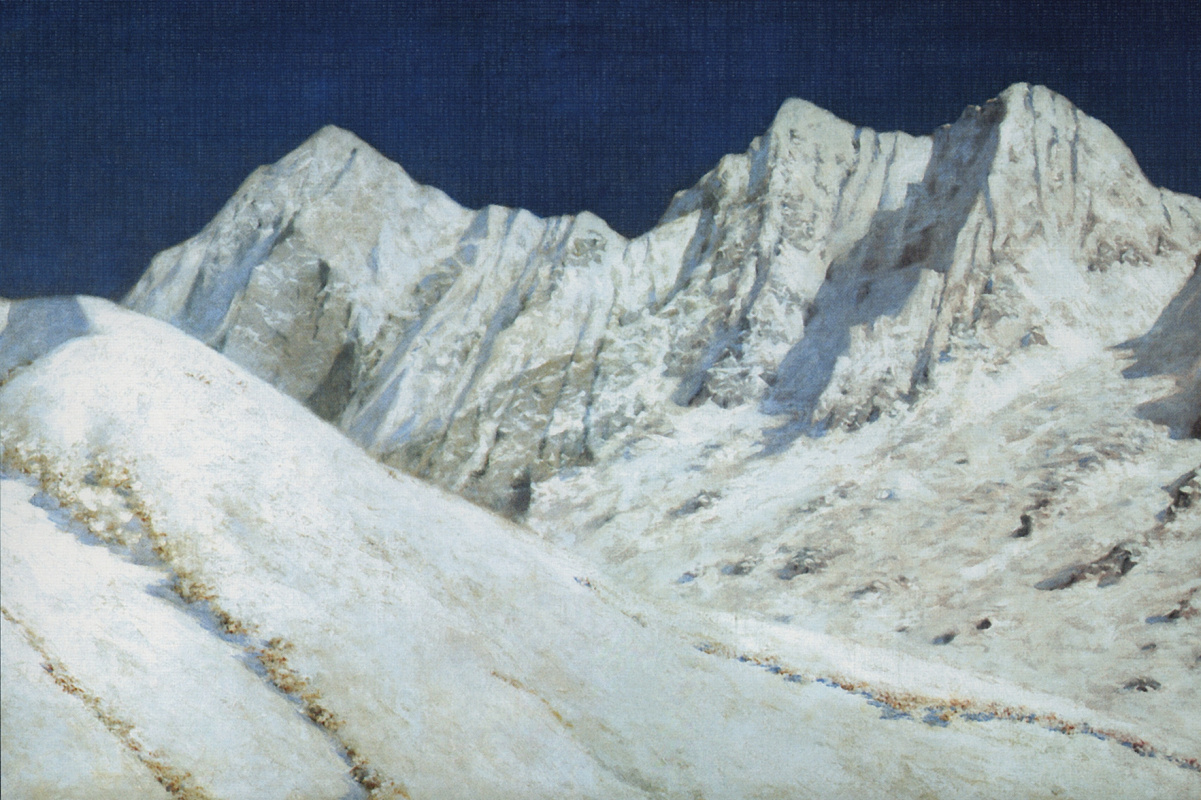 Vasily Vereshchagin. In India. Snow Of The Himalayas. 1874-1876