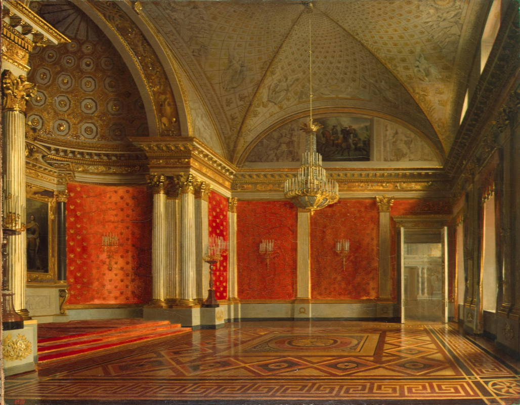 гербовый зал в зимнем дворце