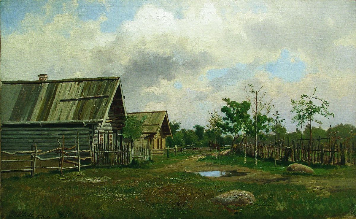 Художник Ефим Волков (1844 - 1920)
