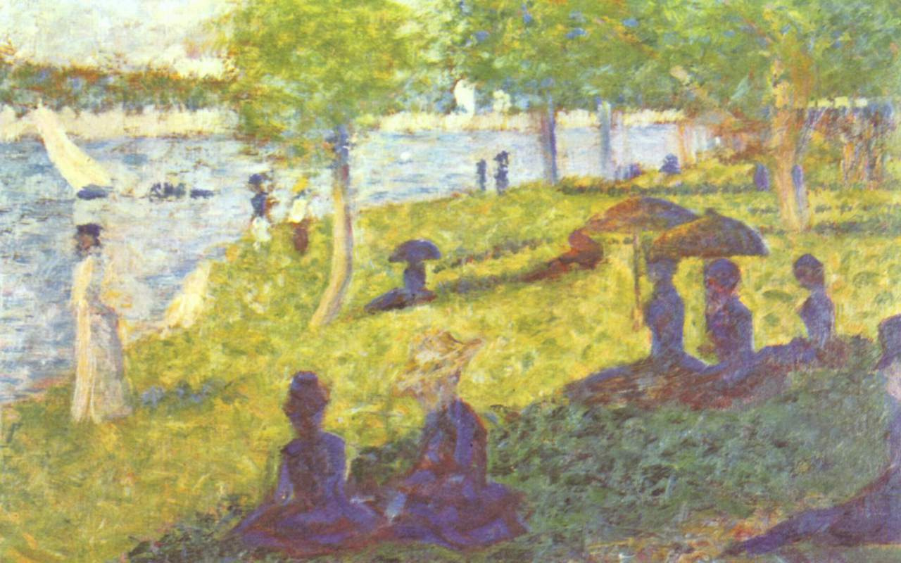 Georges Seurat. Small sketch