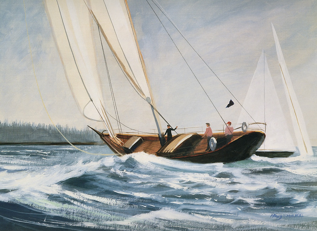 Daniel Frey. Sailboat